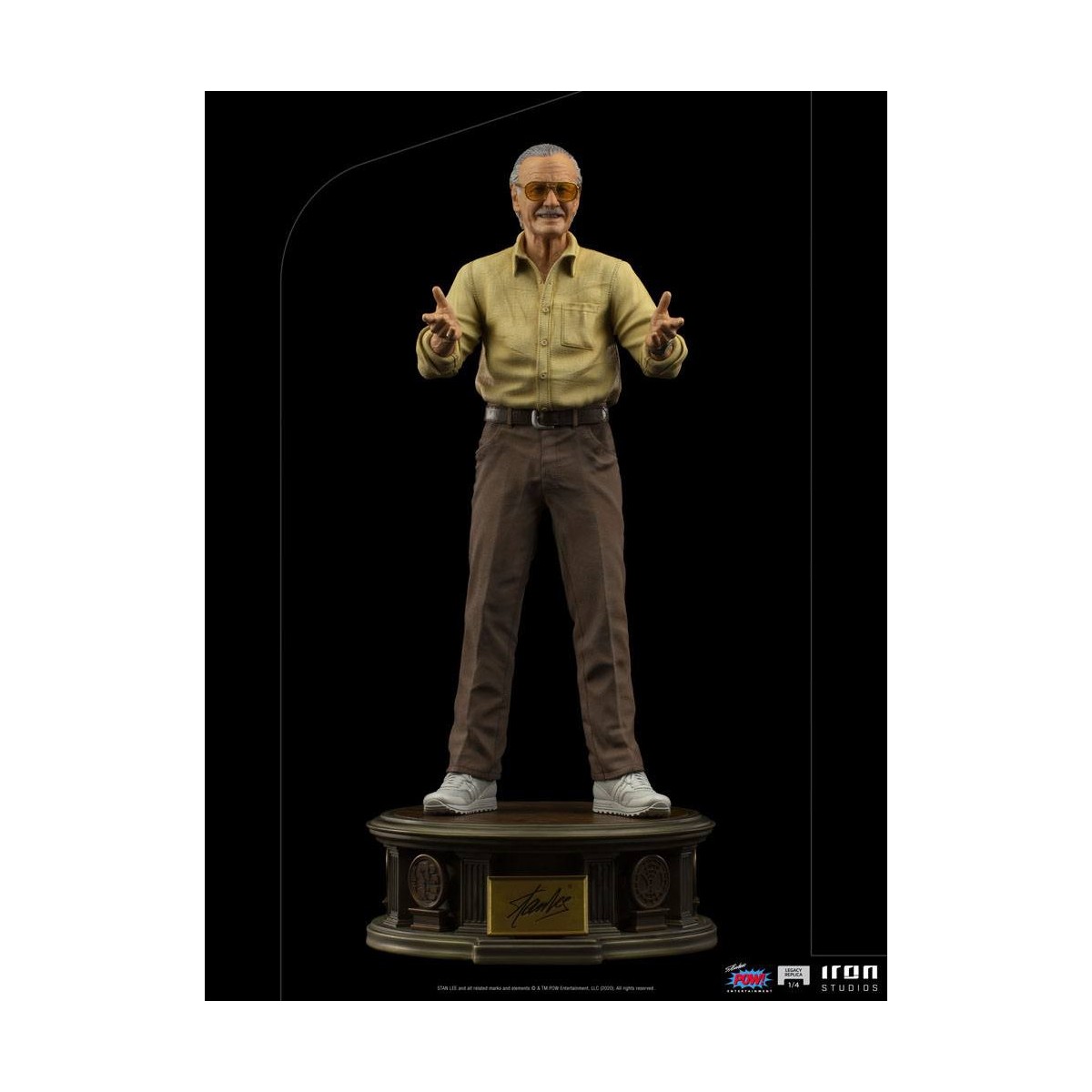 Iron Studios Marvel Comics - Réplica del legado de Stan Lee 1/4