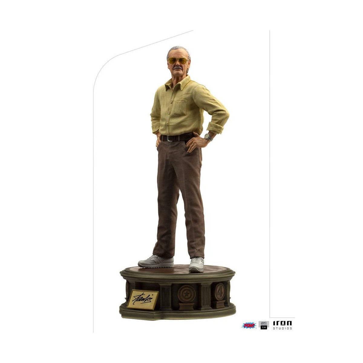 Iron Studios Marvel Comics - Réplica del legado de Stan Lee 1/4