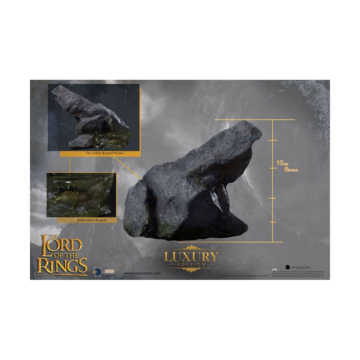 Asmus Toys - El Señor de los Anillos 1/6 Gollum - LOTR