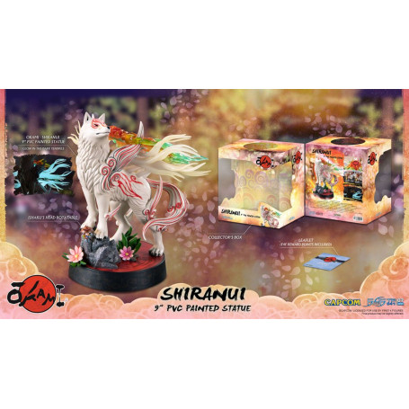First For Figures Okami - Estatuilla de PVC de Shiranui (pose estándar)