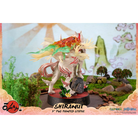First For Figures Okami - Estatuilla de PVC de Shiranui (pose estándar)