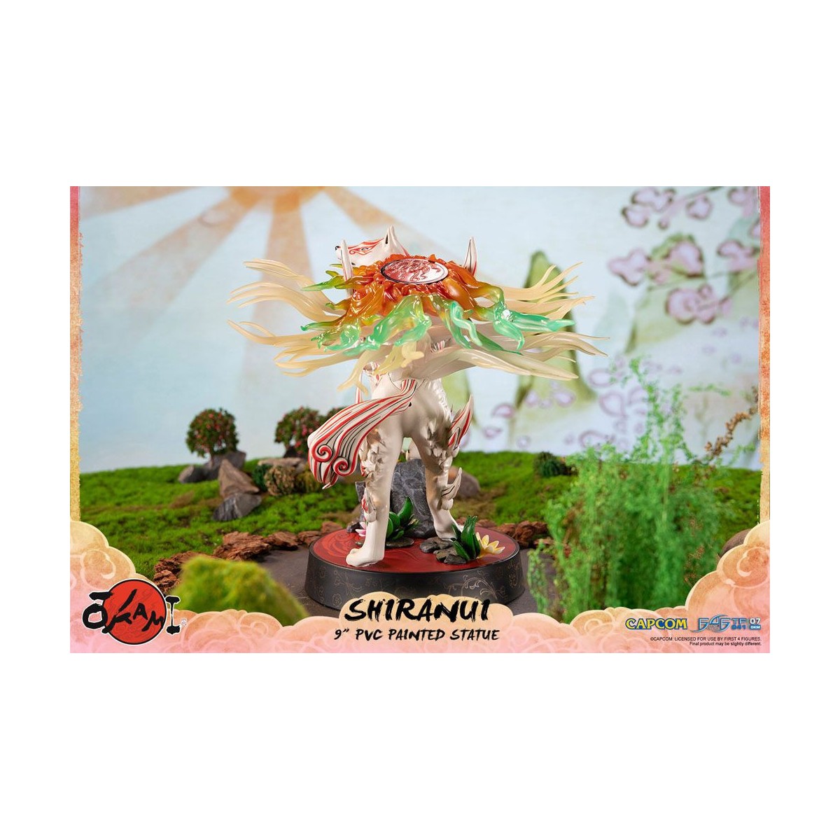 First For Figures Okami - Estatuilla de PVC de Shiranui (pose estándar)