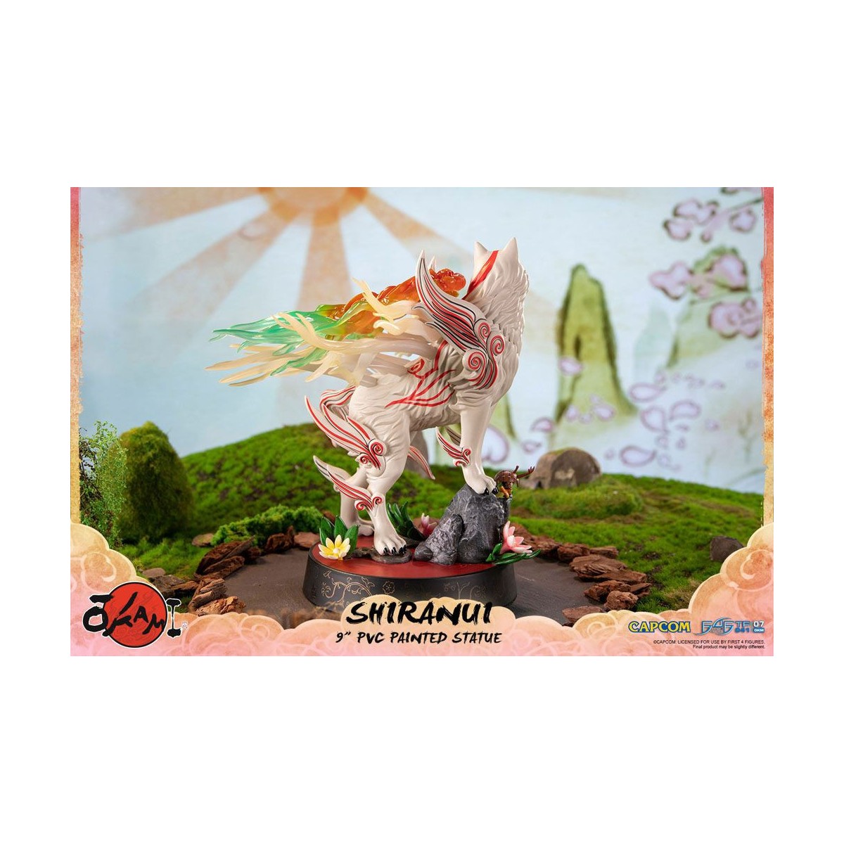 First For Figures Okami - Estatuilla de PVC de Shiranui (pose estándar)