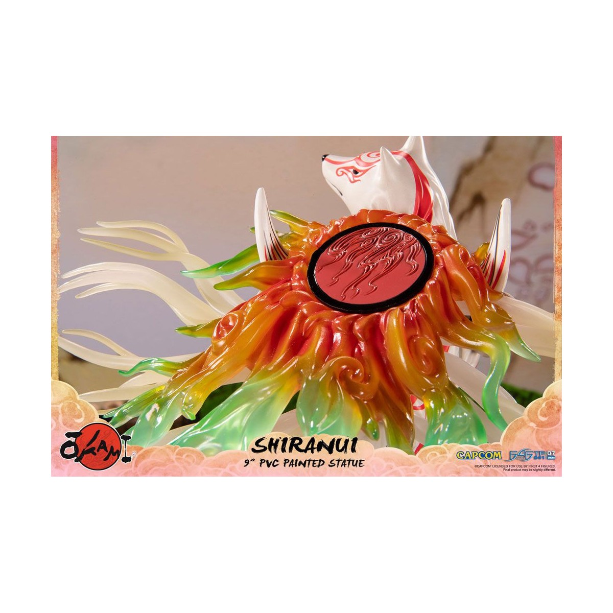 First For Figures Okami - Estatuilla de PVC de Shiranui (pose estándar)