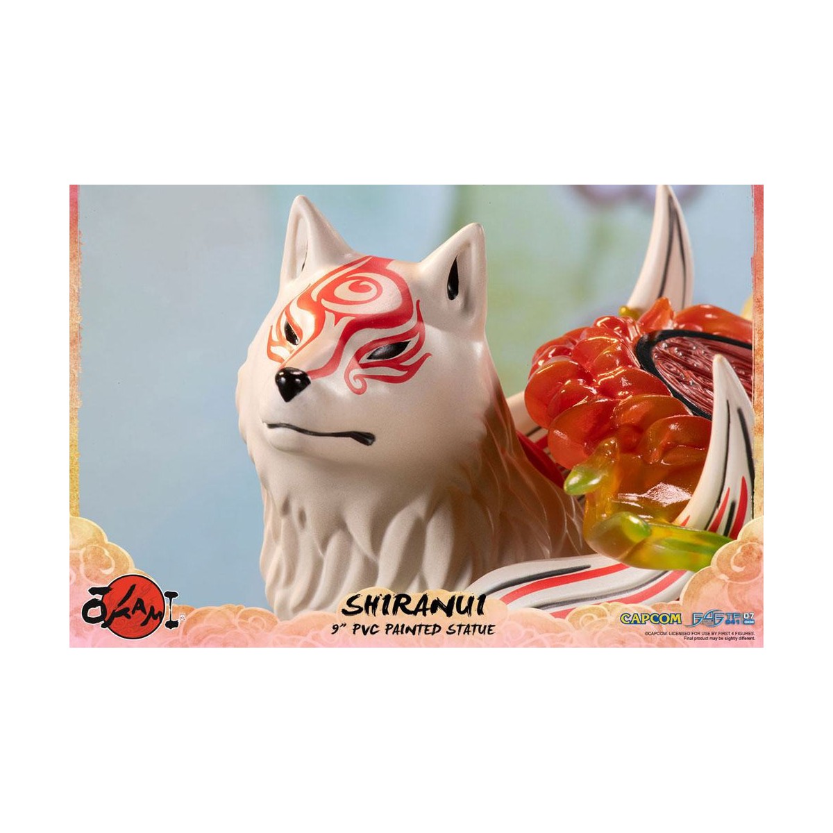 First For Figures Okami - Estatuilla de PVC de Shiranui (pose estándar)