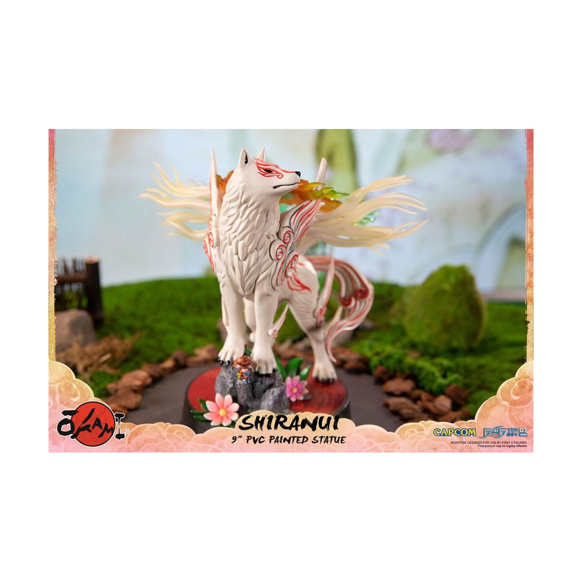 First For Figures Okami - Estatuilla de PVC de Shiranui (pose estándar)