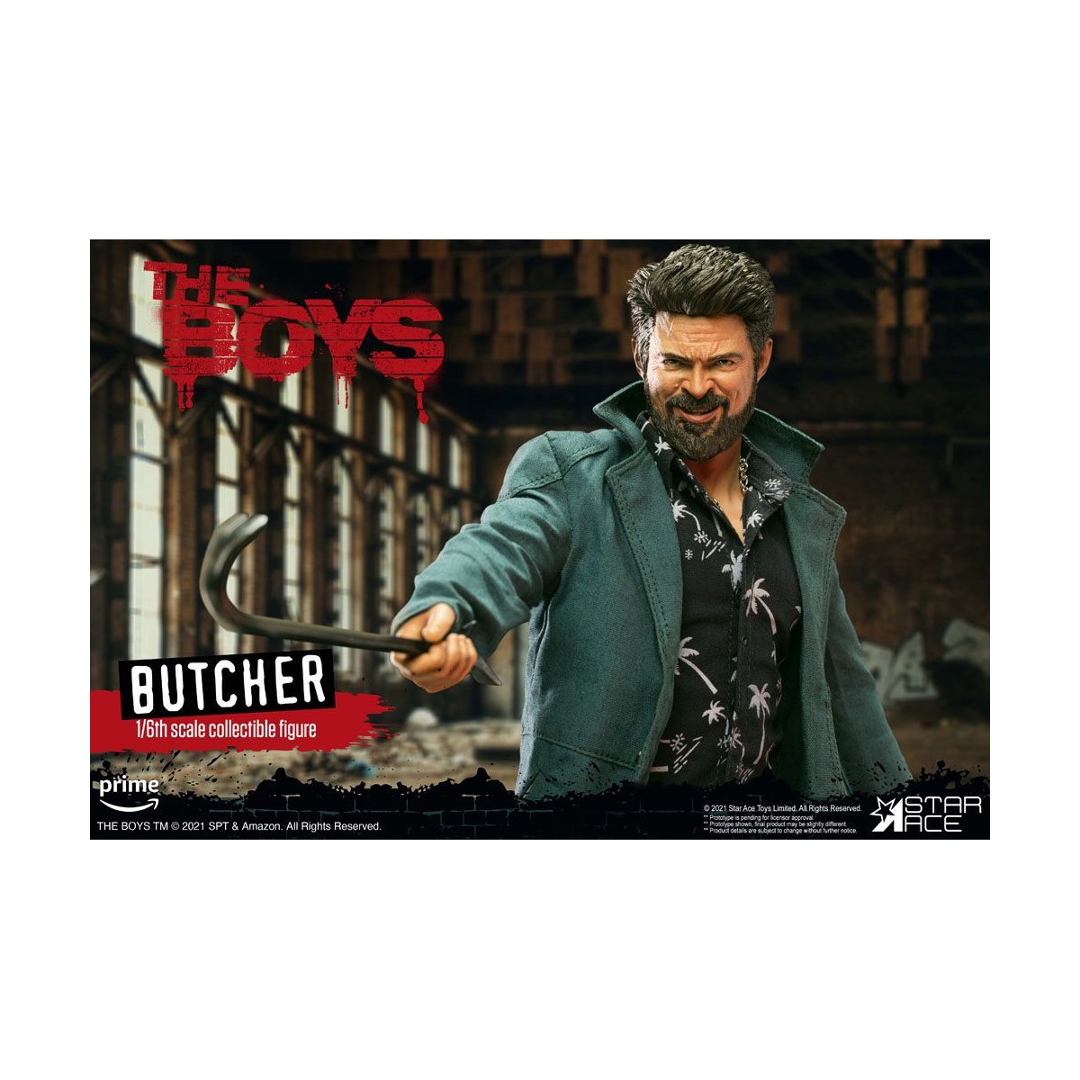 Star Ace - The Boys - Billy Butcher (Deluxe Version) - Mi película favorita figura 1/6