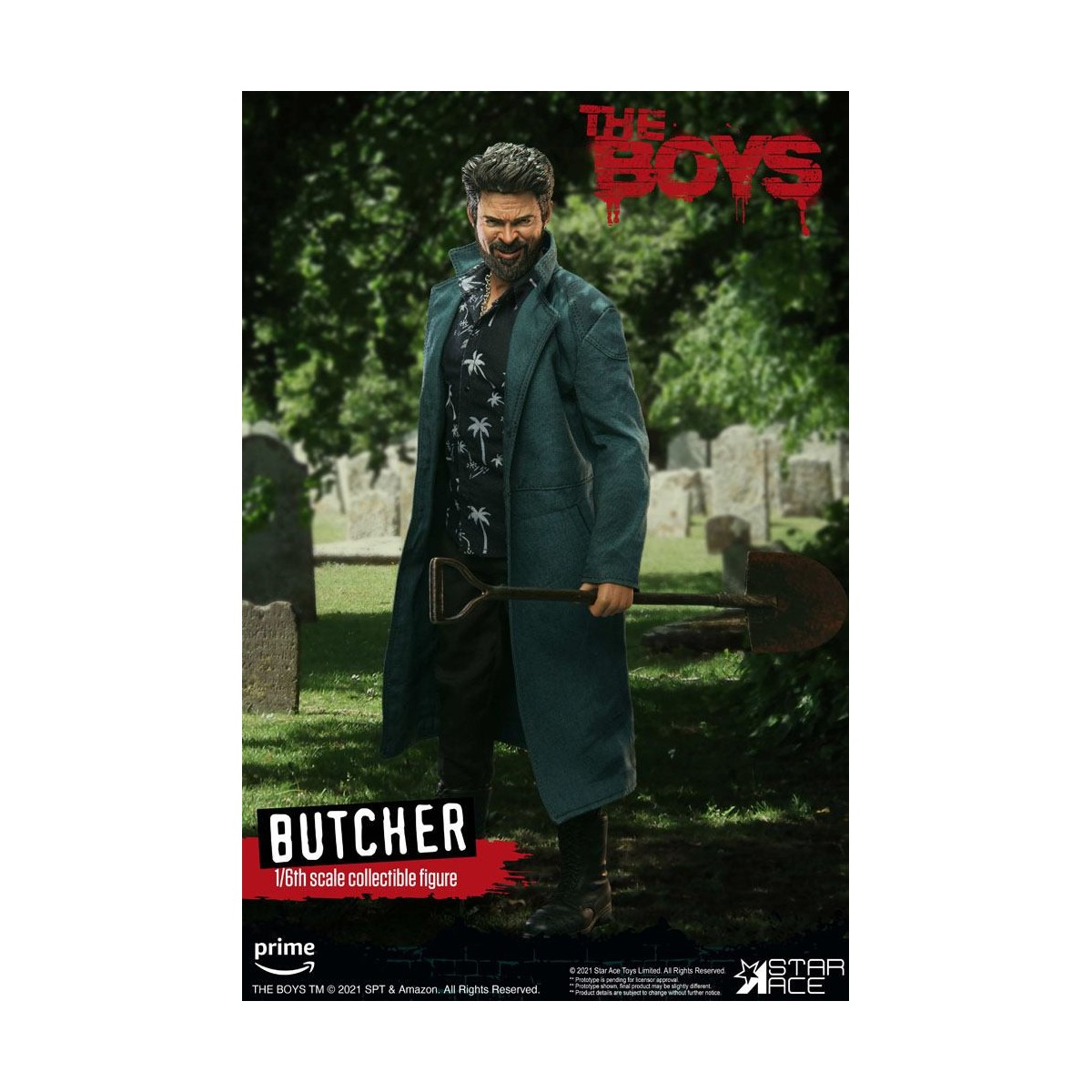 Star Ace - The Boys - Billy Butcher (Deluxe Version) - Mi película favorita figura 1/6