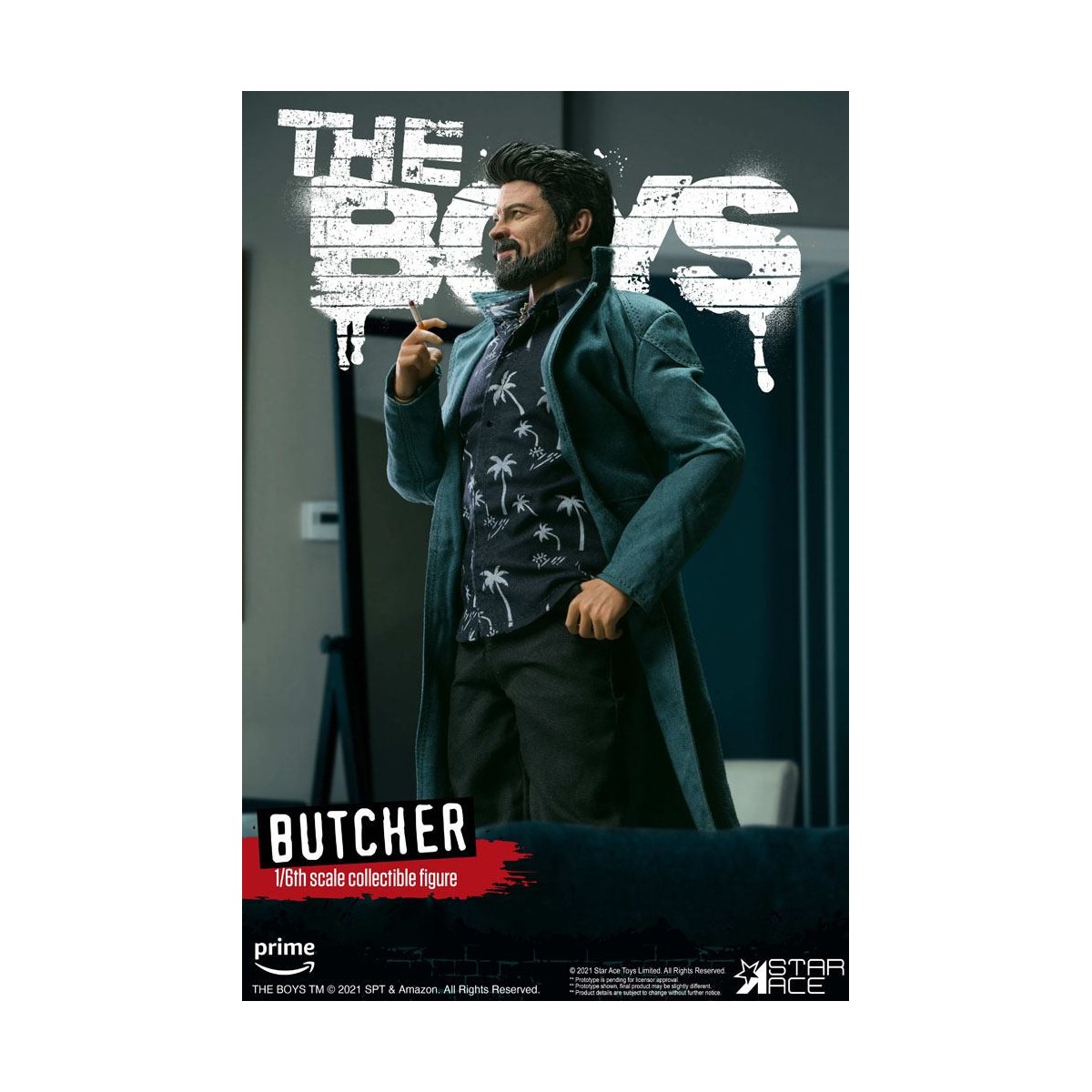 Star Ace - The Boys - Billy Butcher (Deluxe Version) - Mi película favorita figura 1/6