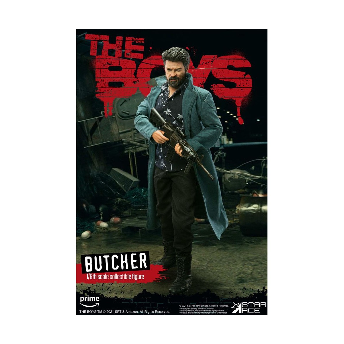 Star Ace - The Boys - Billy Butcher (Deluxe Version) - Mi película favorita figura 1/6