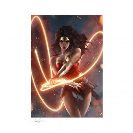Impresión de DC Comics - Impresión artística de Wonder Woman - 46 x 61 cm - sin marco