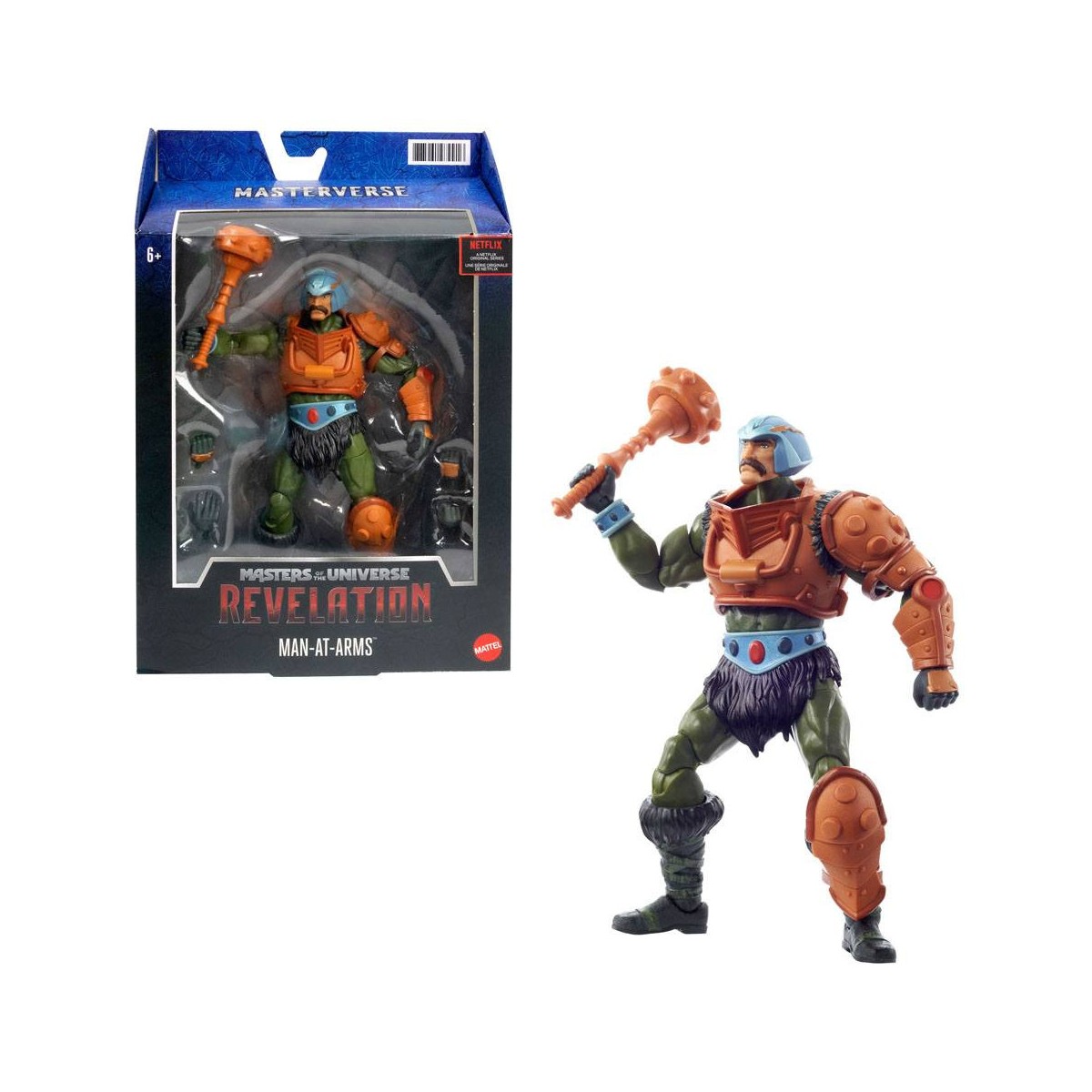 Masters of the Universe: Revelation Masterverse - Man-At-Arms - El Maestro de las Armas