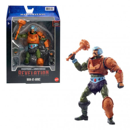 Masters of the Universe: Revelation Masterverse - Man-At-Arms - El Maestro de las Armas