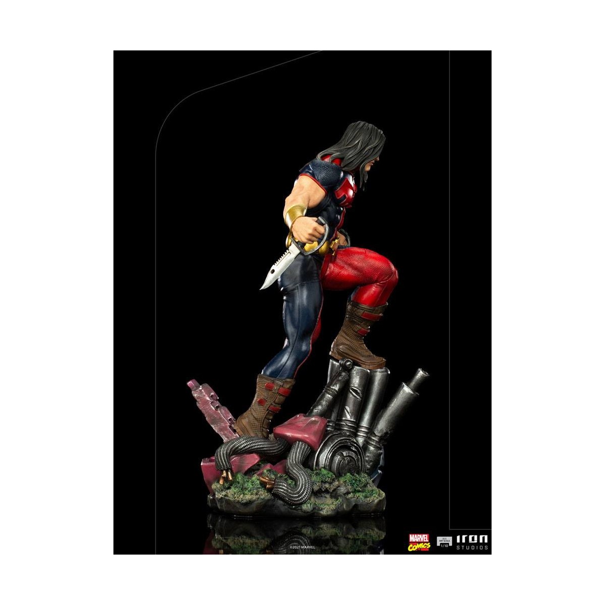 Iron Studios - X-Men Warpath - Marvel Comics Estatuilla 1/10 BDS Art Scale