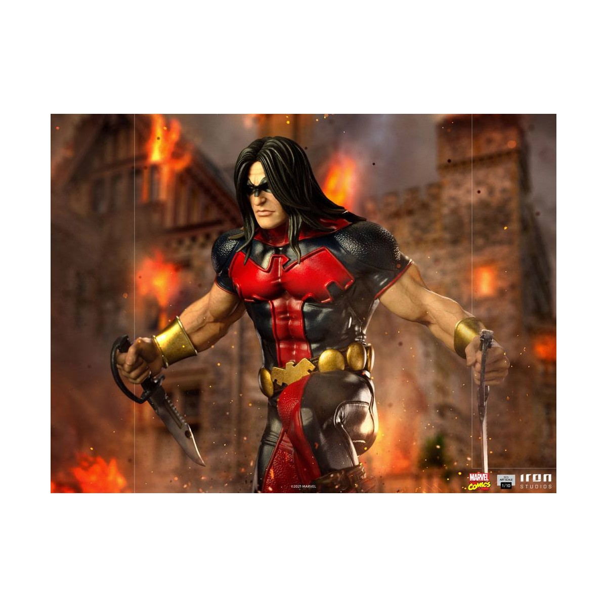 Iron Studios - X-Men Warpath - Marvel Comics Estatuilla 1/10 BDS Art Scale