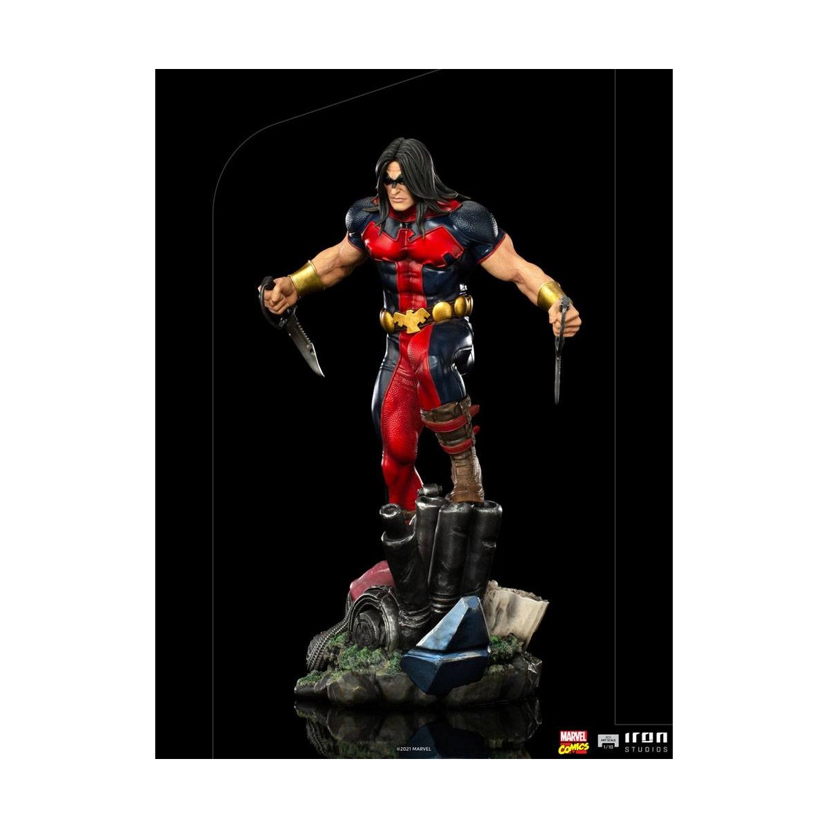 Iron Studios - X-Men Warpath - Marvel Comics Estatuilla 1/10 BDS Art Scale