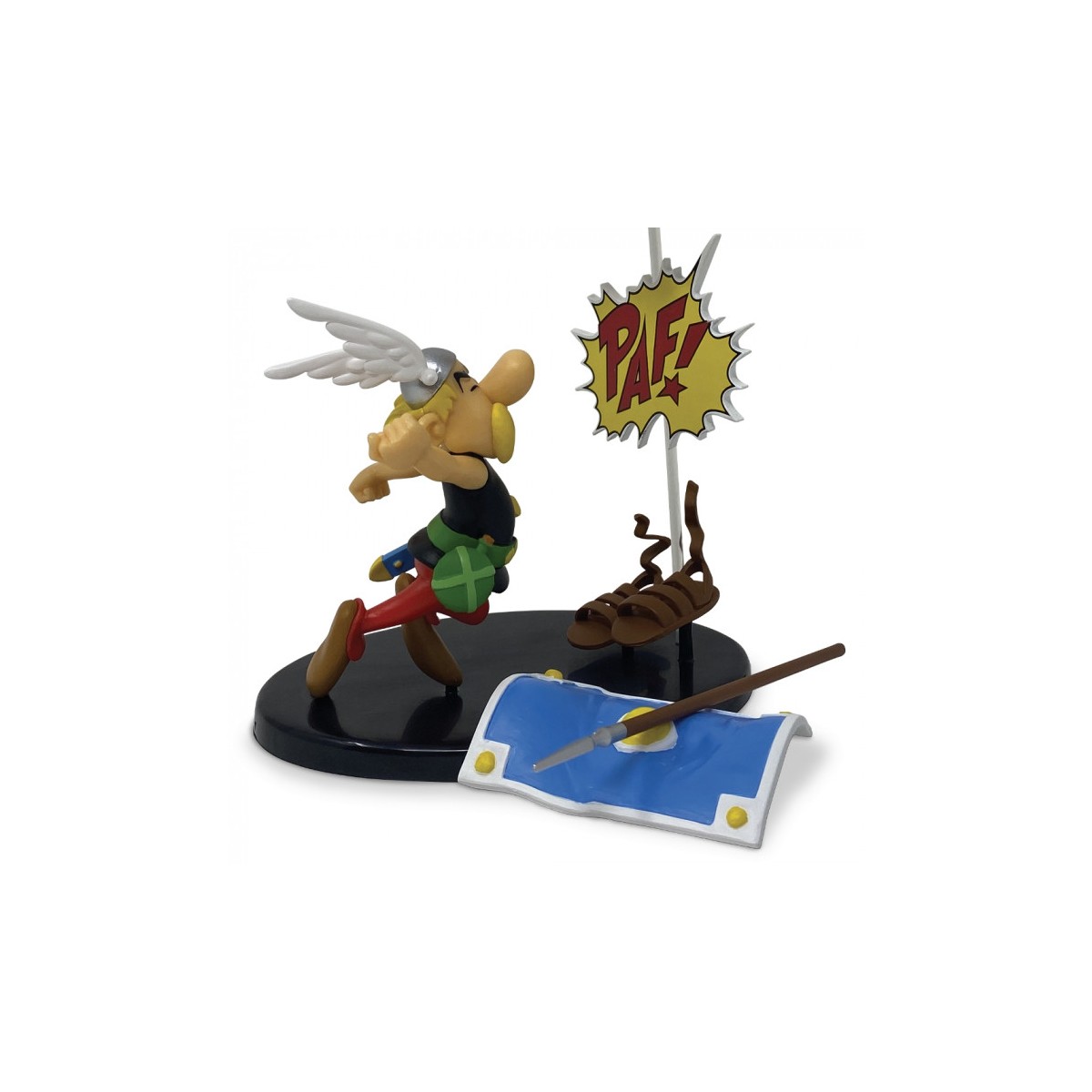 Plastoy - Astérix - ¡Estatua de resina de Astérix y el legionario PAF!