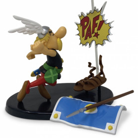 Plastoy - Astérix - ¡Estatua de resina de Astérix y el legionario PAF!