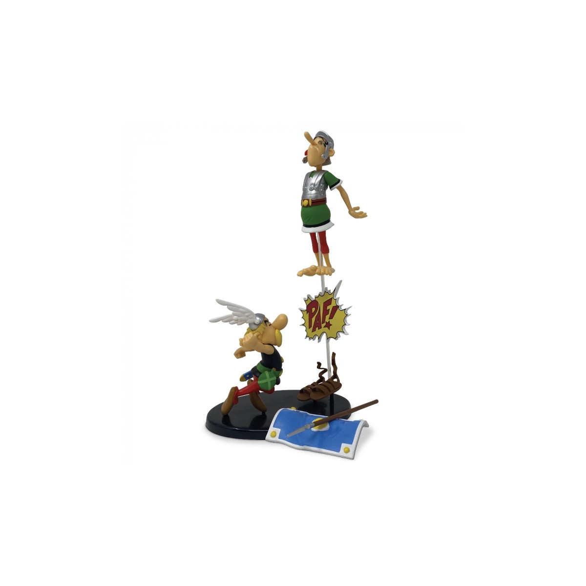 Plastoy - Astérix - ¡Estatua de resina de Astérix y el legionario PAF!