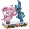 Disney Traditions Lilo and Stich - Stitch & Angel Mistletoe Kisses