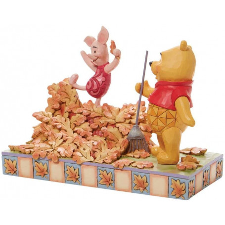 Enesco - Winnie the Pooh - Saltando al otoño - Tradición Disney por Jim Shore