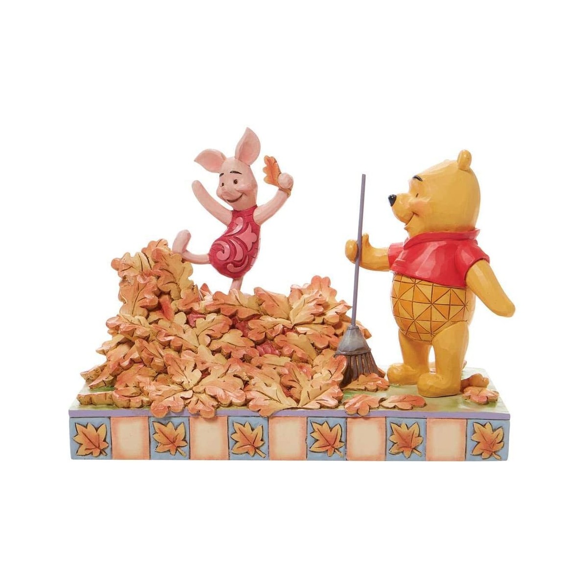 Enesco - Winnie the Pooh - Saltando al otoño - Tradición Disney por Jim Shore