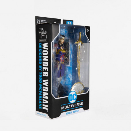 Mc Farlane DC Multiverse - Wonder Woman Diseñado por Todd McFarlane 1/12