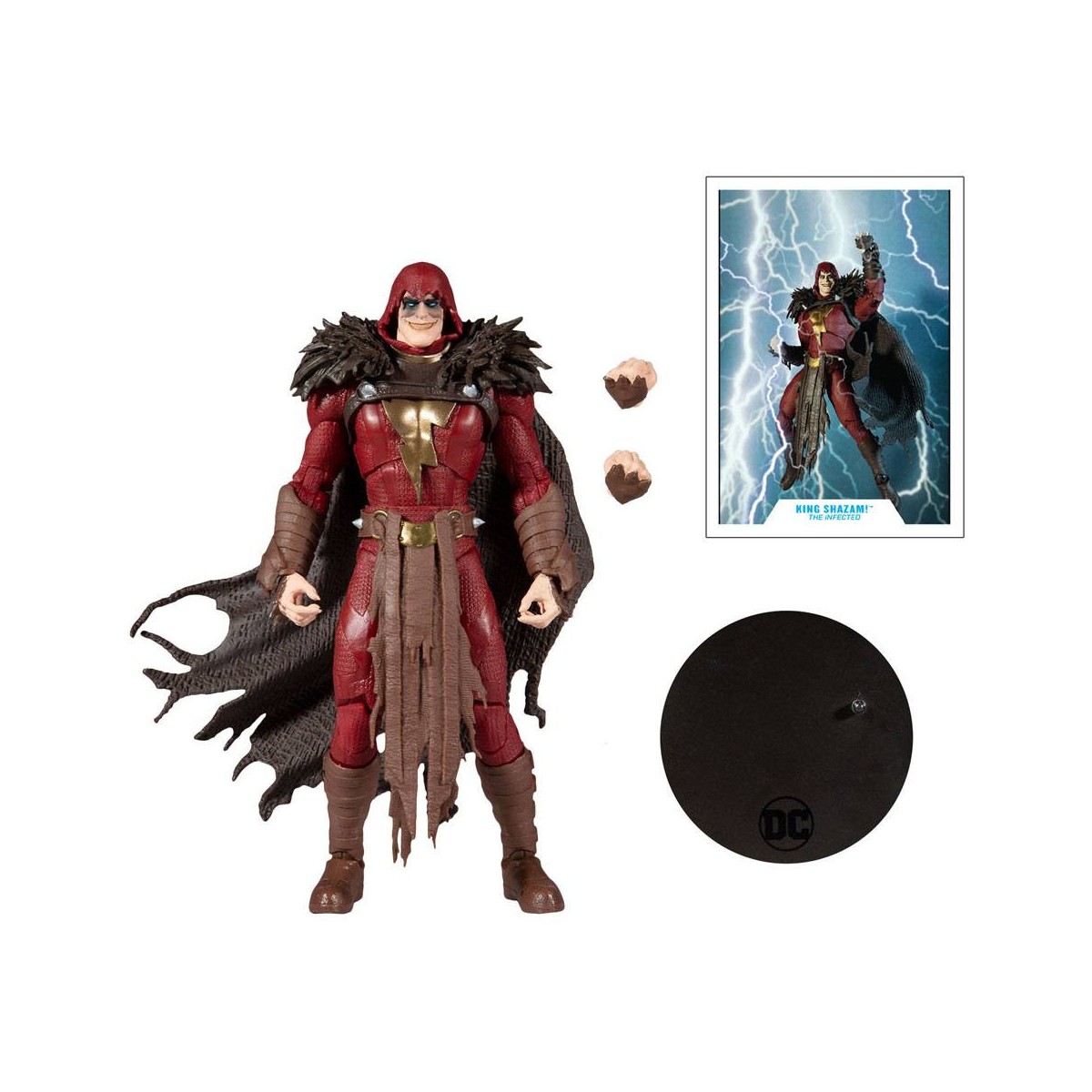 Mc Farlane DC Multiverse - ¡Rey Shazam! (Los infectados) 1/12