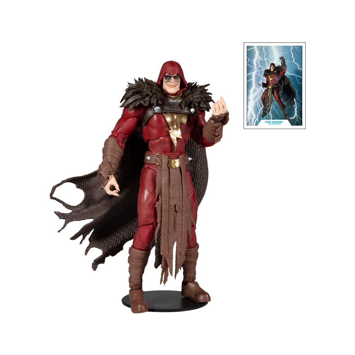 Mc Farlane DC Multiverse - ¡Rey Shazam! (Los infectados) 1/12