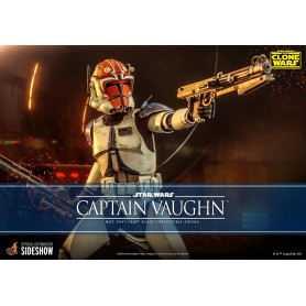Hot Toys Star Wars - Capitán Vaughn - The Clone Wars 1/6