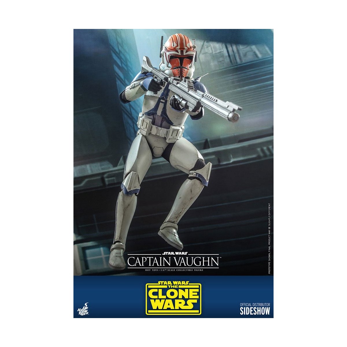 Hot Toys Star Wars - Capitán Vaughn - The Clone Wars 1/6