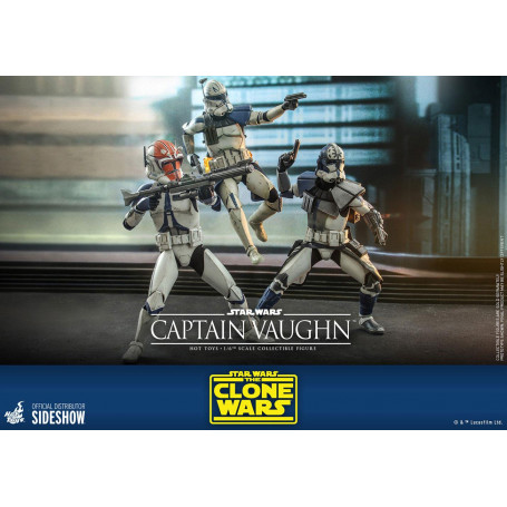 Hot Toys Star Wars - Capitán Vaughn - The Clone Wars 1/6