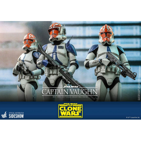 Hot Toys Star Wars - Capitán Vaughn - The Clone Wars 1/6