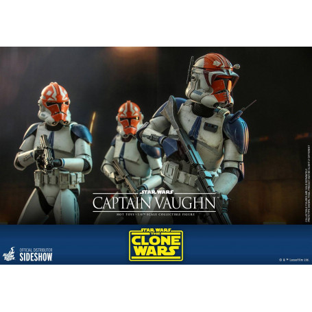 Hot Toys Star Wars - Capitán Vaughn - The Clone Wars 1/6