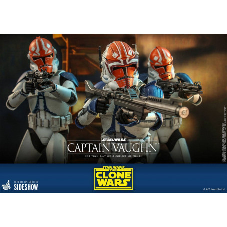 Hot Toys Star Wars - Capitán Vaughn - The Clone Wars 1/6