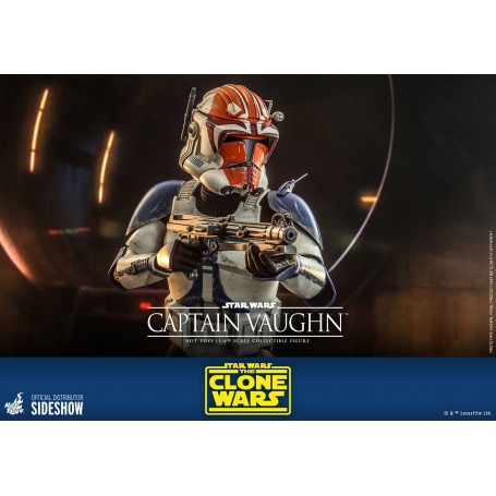 Hot Toys Star Wars - Capitán Vaughn - The Clone Wars 1/6