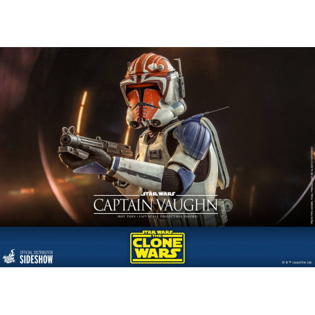 Hot Toys Star Wars - Capitán Vaughn - The Clone Wars 1/6