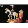 Cartoon Kingdom - Lucky Luke - Estatua de resina de Lucky Luke y Jolly Jumper 1/6