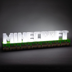 Paladone - Luz del logotipo de Minecraft - luz nocturna
