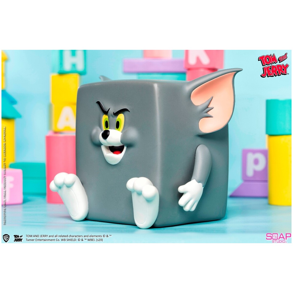 Soap Studios - Estatua de PVC de Tom y Jerry en acción 