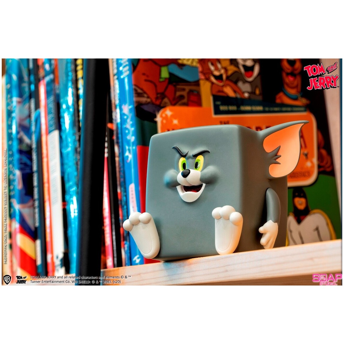 Soap Studios - Estatua de PVC de Tom y Jerry en acción 