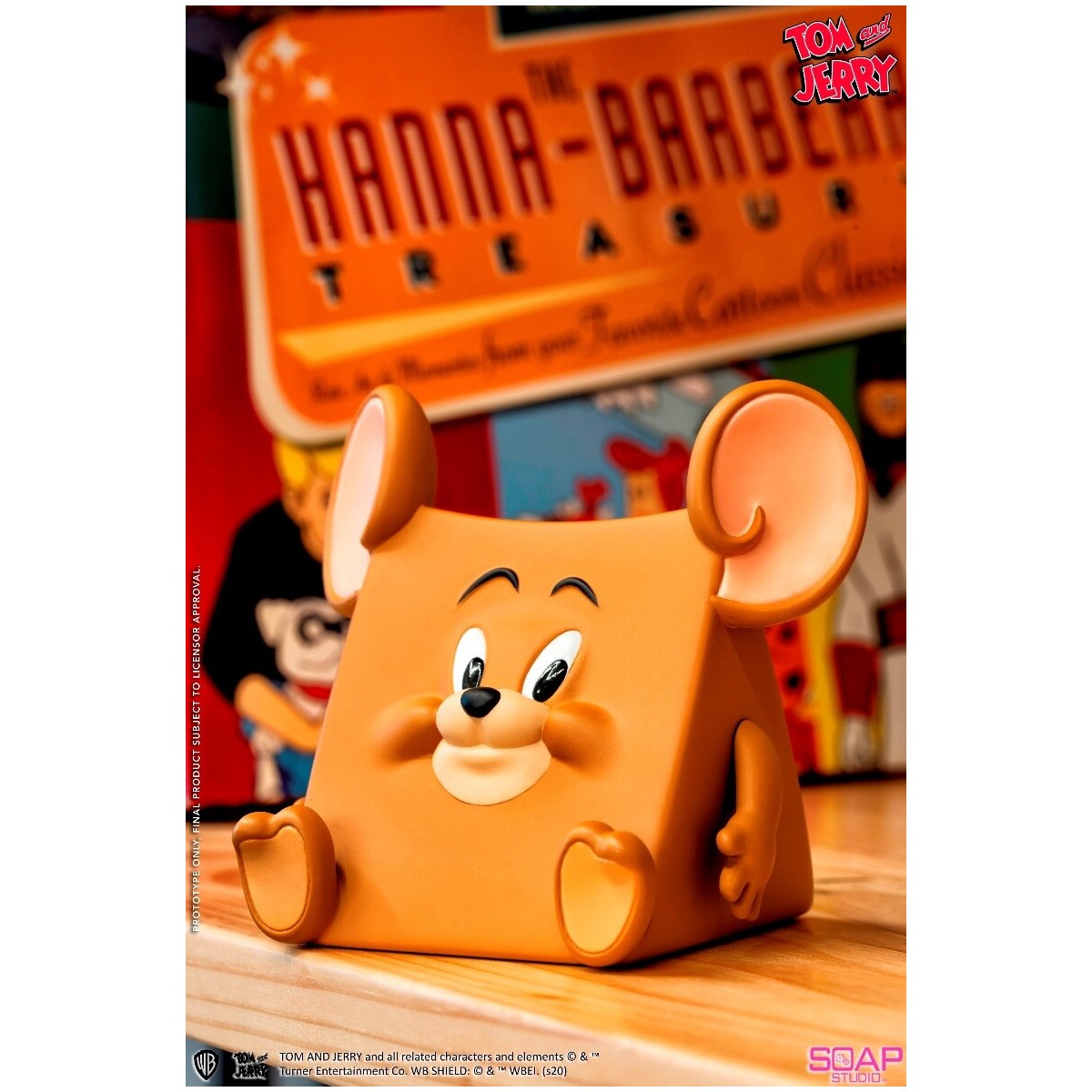 Soap Studios - Estatua de PVC de Tom y Jerry en acción 