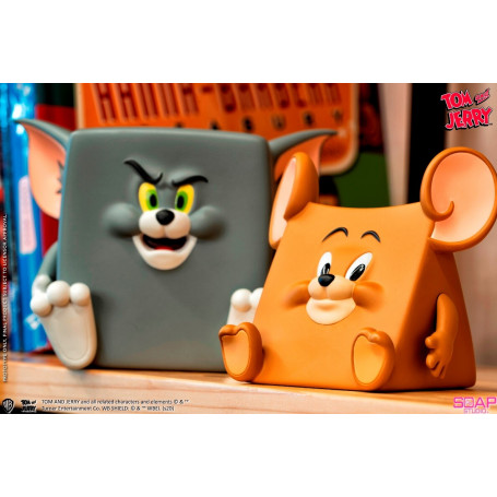 Soap Studios - Estatua de PVC de Tom y Jerry en acción 