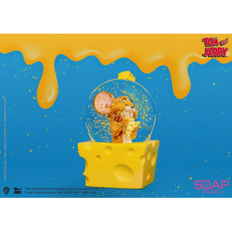 Soap Studios - Tom y Jerry - Globo de nieve de Jerry Cheese 