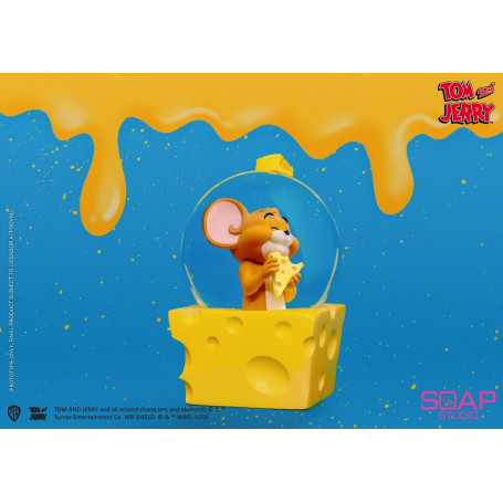 Soap Studios - Tom y Jerry - Globo de nieve de Jerry Cheese 