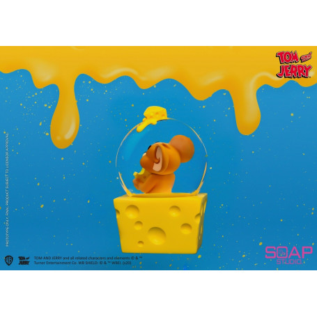 Soap Studios - Tom y Jerry - Globo de nieve de Jerry Cheese 