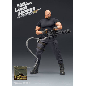 Beast Kingdom - Fast & Furious - Luke Hobbs Edición Limitada - Figura Héroes de Acción Dinámica 1/9