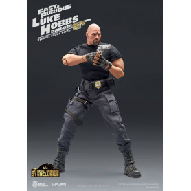 Beast Kingdom - Fast & Furious - Luke Hobbs Edición Limitada - Figura Héroes de Acción Dinámica 1/9