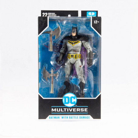 Mc Farlane - DC Multiverse - Batman con daños de batalla (Dark Nights: Metal) 1/12