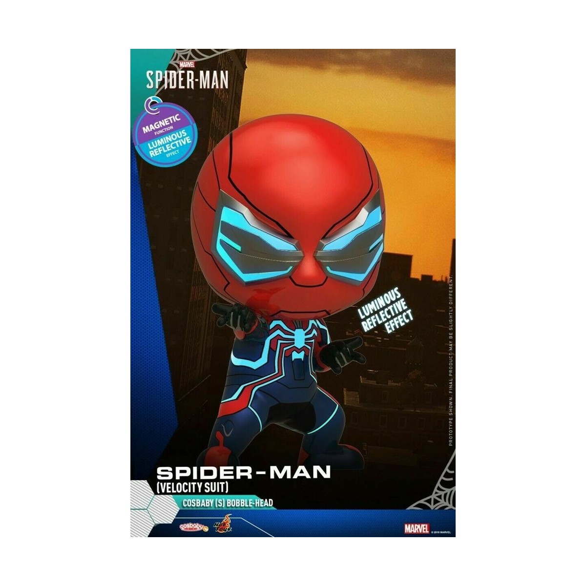 Hot Toys - Marvel's Spider-Man (Traje de velocidad) - Cosbaby